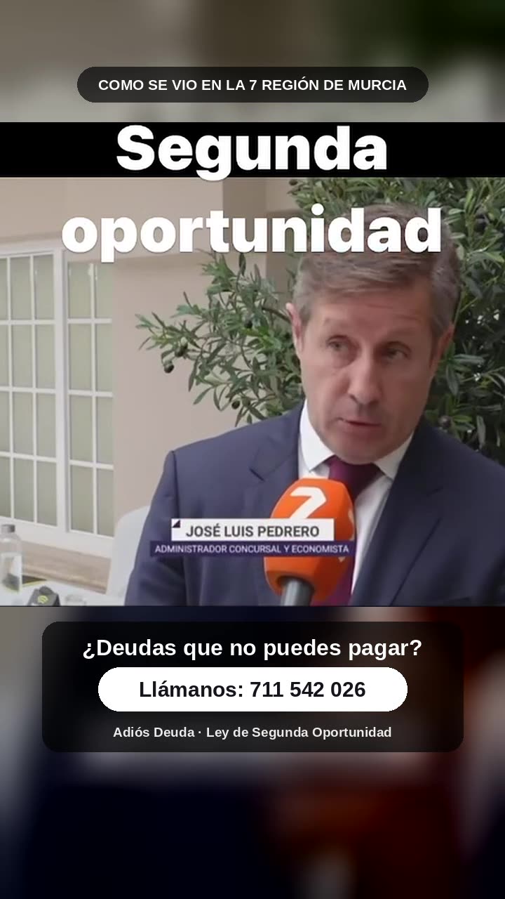 José Luis Pedrero entrevistado por La 7 Región de Murcia